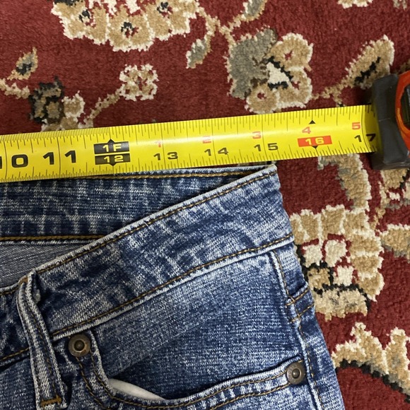 AEROPOSTALE Chelsea Bootcut Jeans Womens 9/10 Long Medium Wash Slight Stretch - Picture 4 of 7